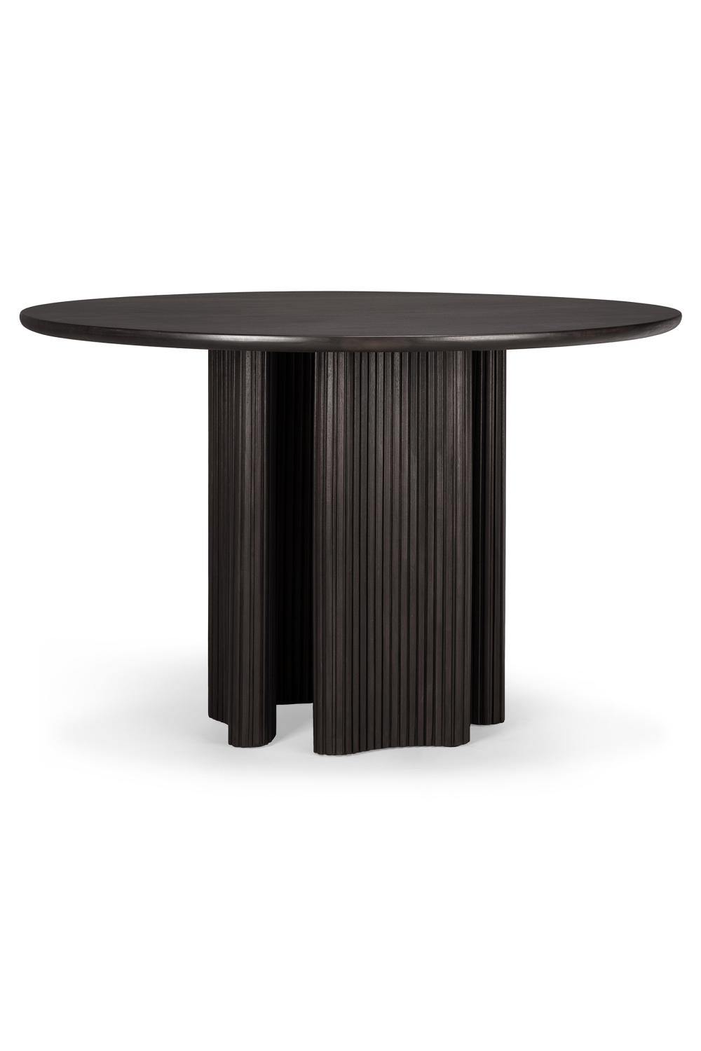 Brown Mahogany Dining Table | Ethnicraft Roller Max | Oroa.com