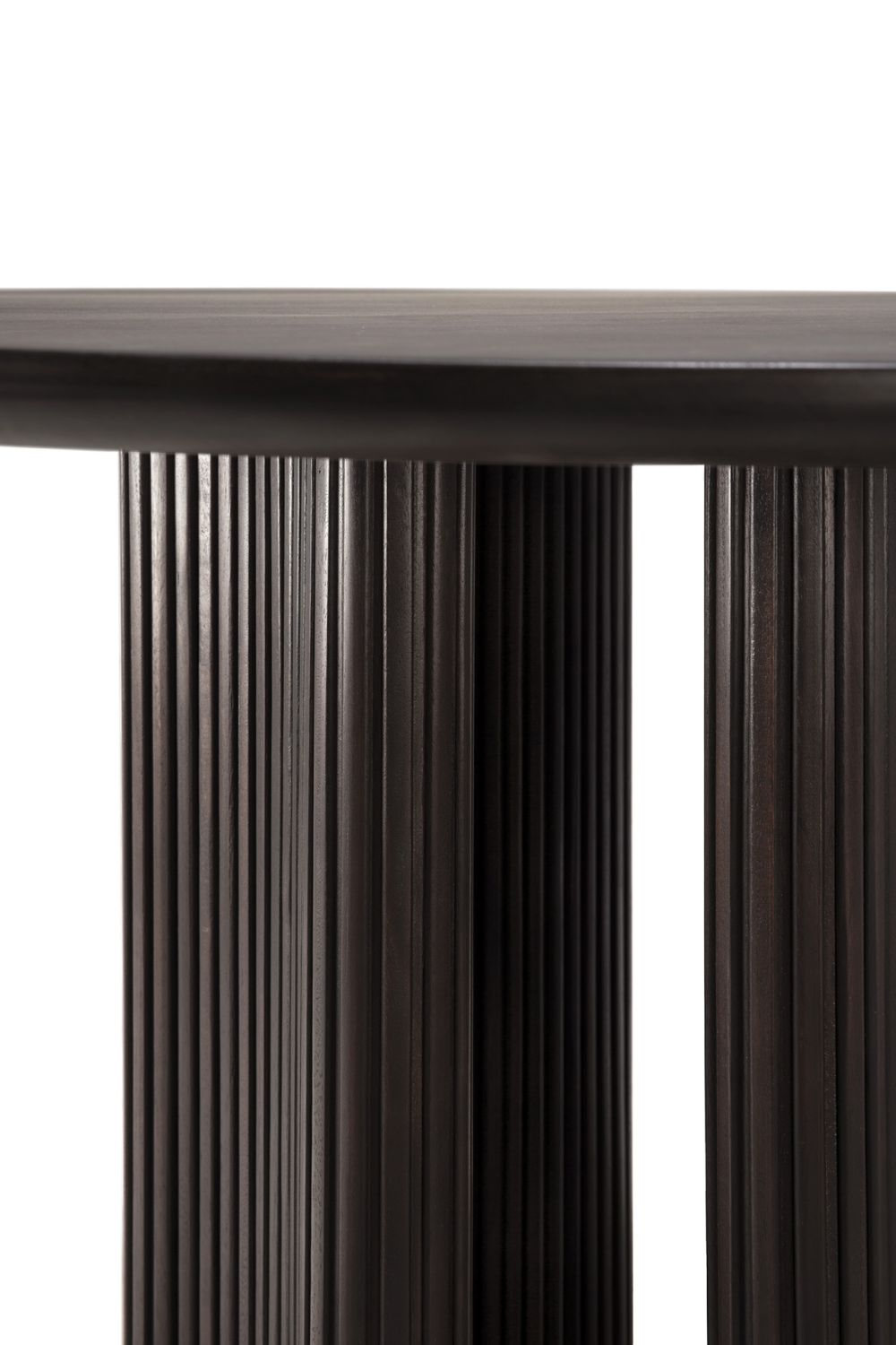 Brown Mahogany Dining Table | Ethnicraft Roller Max | Oroa.com