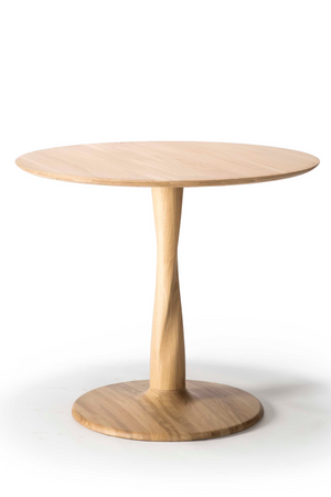 Pedestal Dining Table | Ethnicraft Torsion | Oroa.com