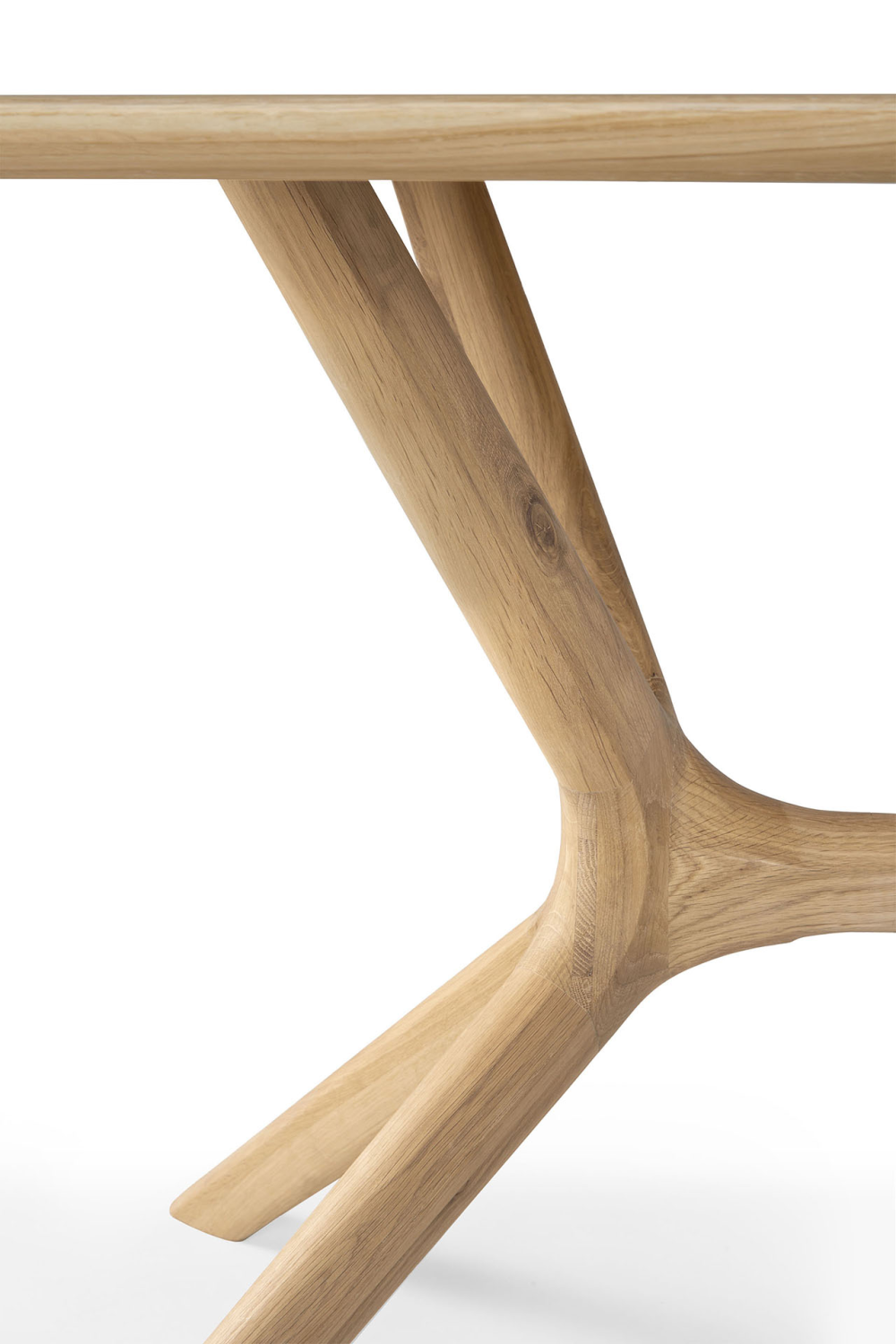 Cross Leg Oak Dining Table | Ethnicraft Oak | OROA.COM