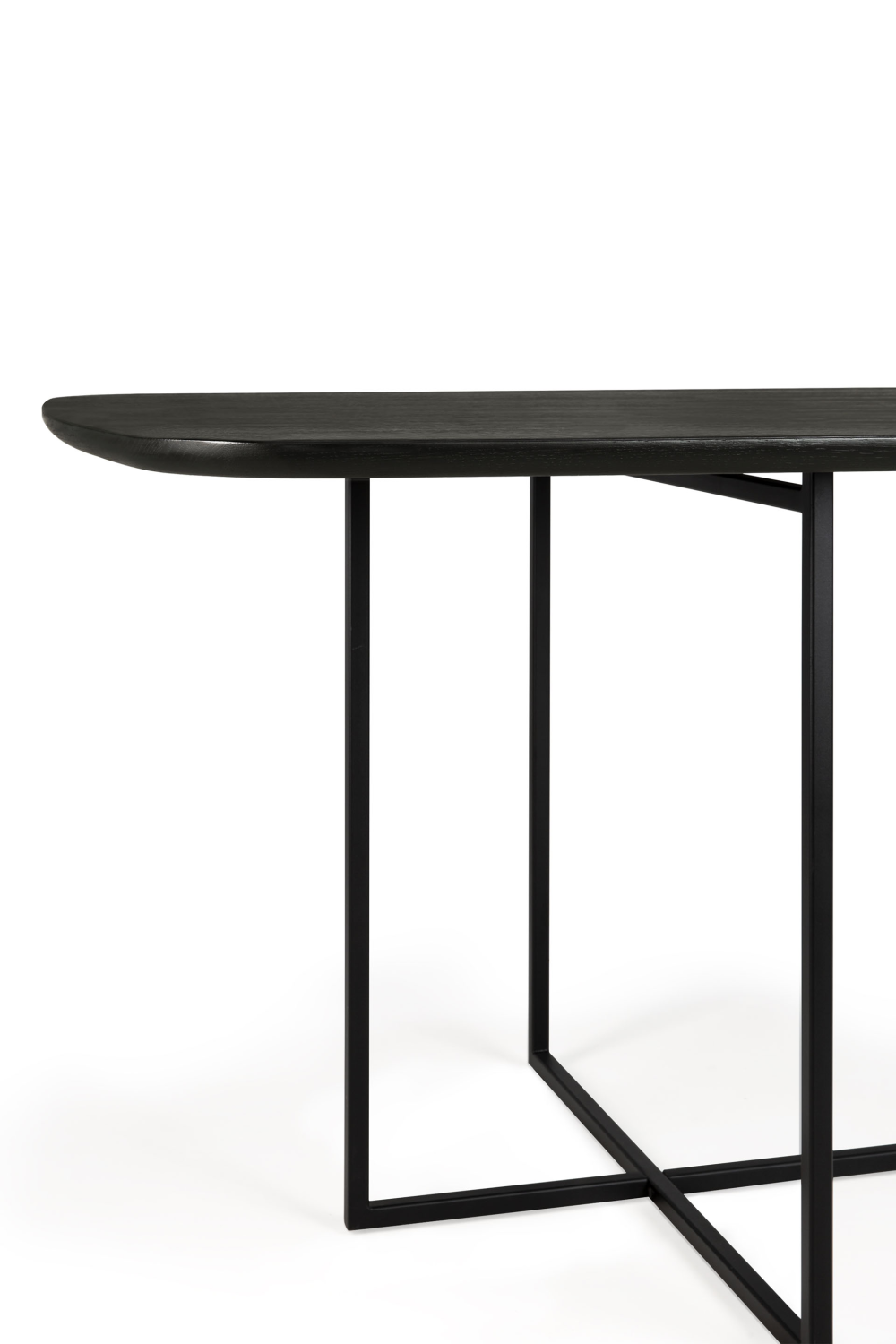 Black Oak Dining Table | Ethnicraft Arc | OROA.COM