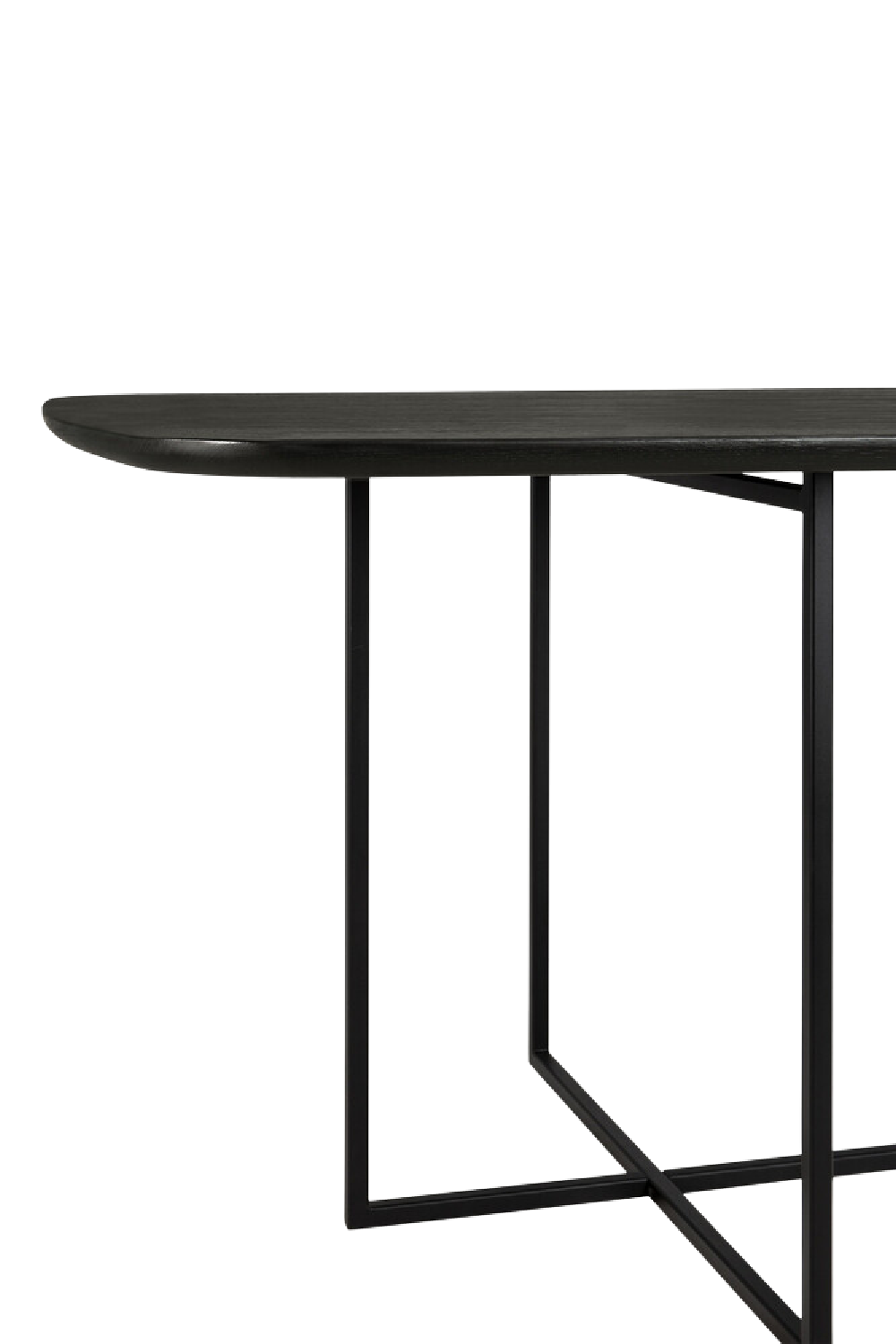 Black Oak Dining Table | Ethnicraft Arc | OROA.COM