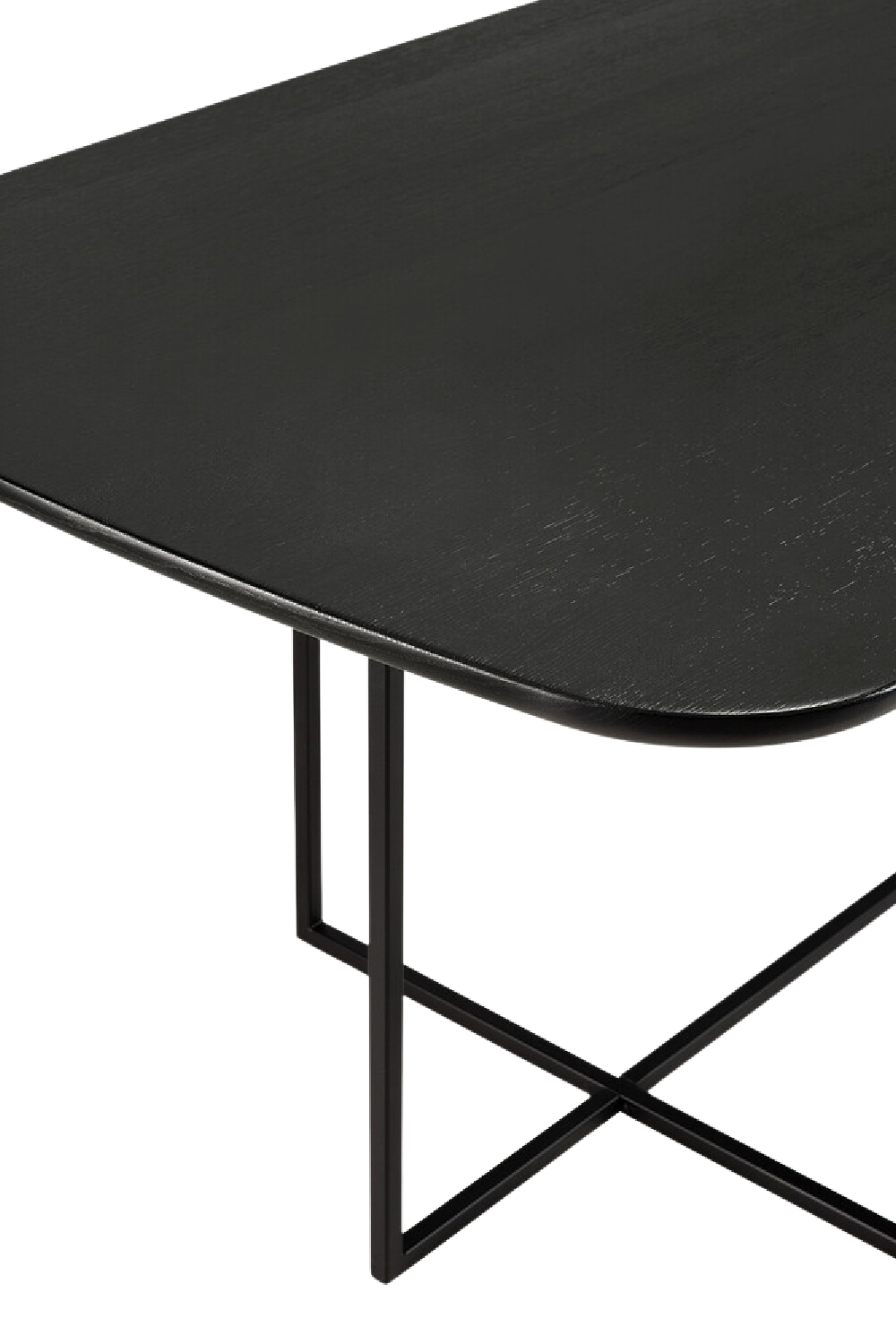 Black Oak Dining Table | Ethnicraft Arc | OROA.COM