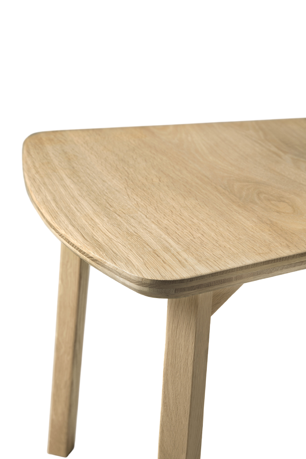 Varnished Oak Minimalist Dining Chair | Ethnicraft Casale | Oroa.com