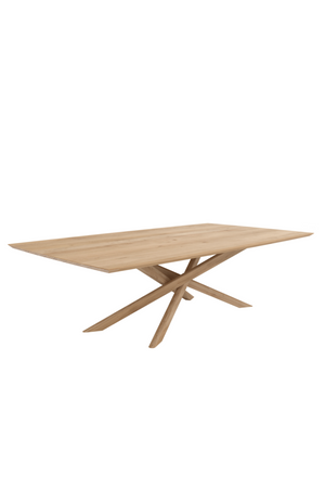 Rectangular Oak Dining Table | Ethnicraft Mikado | OROA.com