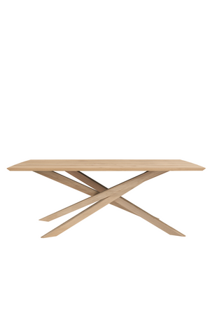 Rectangular Oak Dining Table | Ethnicraft Mikado | OROA.com