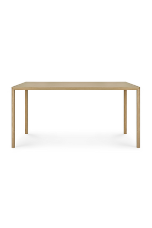 Varnished Oak Scandi Dining Table | Ethnicraft Air | Oroa.com