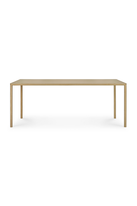 Varnished Oak Scandi Dining Table | Ethnicraft Air | Oroa.com