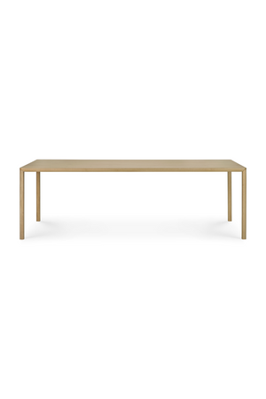 Varnished Oak Scandi Dining Table | Ethnicraft Air | Oroa.com
