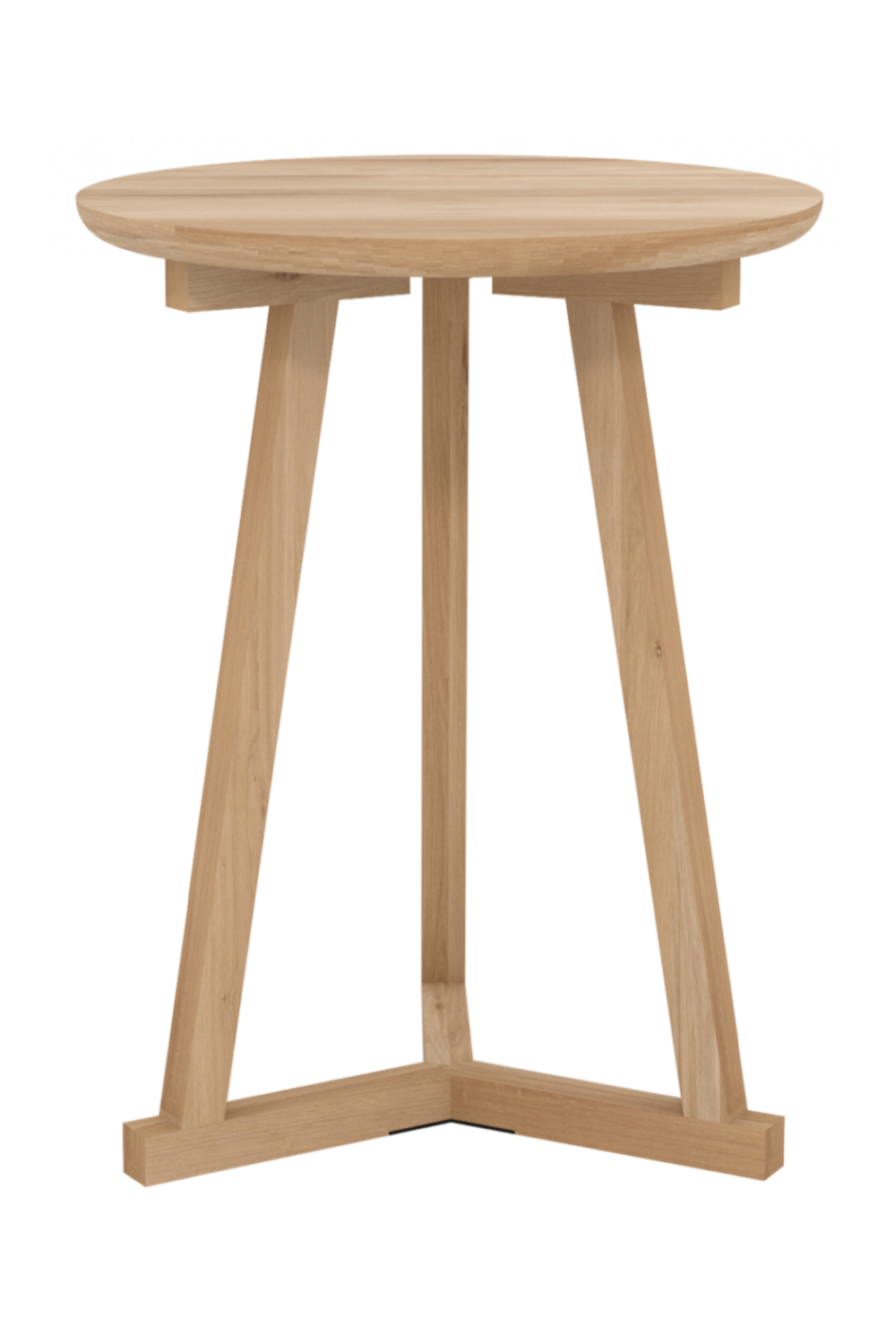 Minimalist Round Side Table | Ethnicraft Tripod | Oroa.com