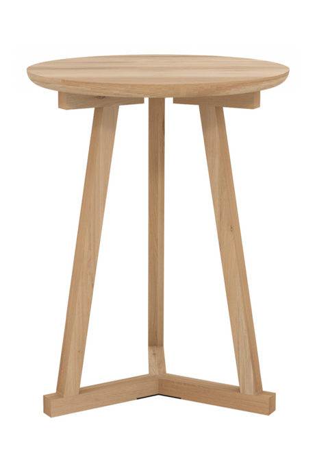 Minimalist Round Side Table | Ethnicraft Tripod | Oroa.com