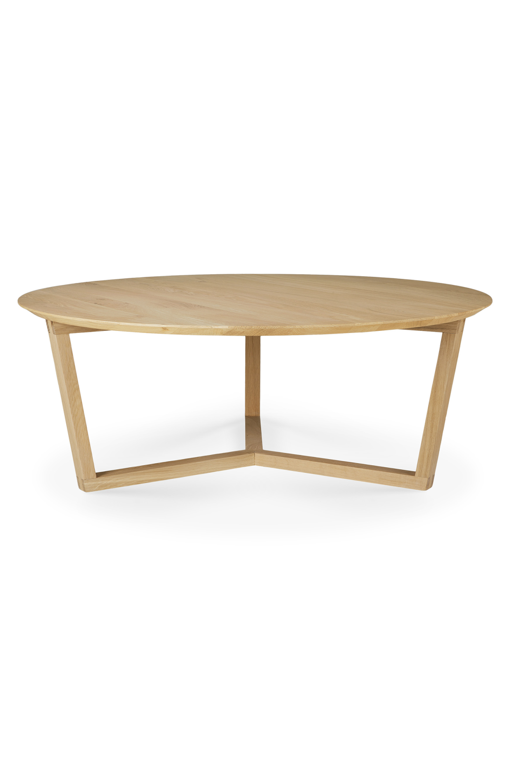 Oak Modern Coffee Table | Ethnicraft Tripod | Oroa.com