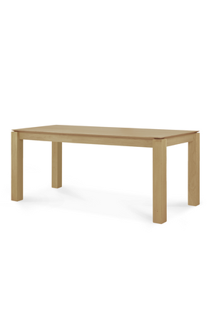 Solid Oak Dining Table | Ethnicraft Slice | Oroa.com