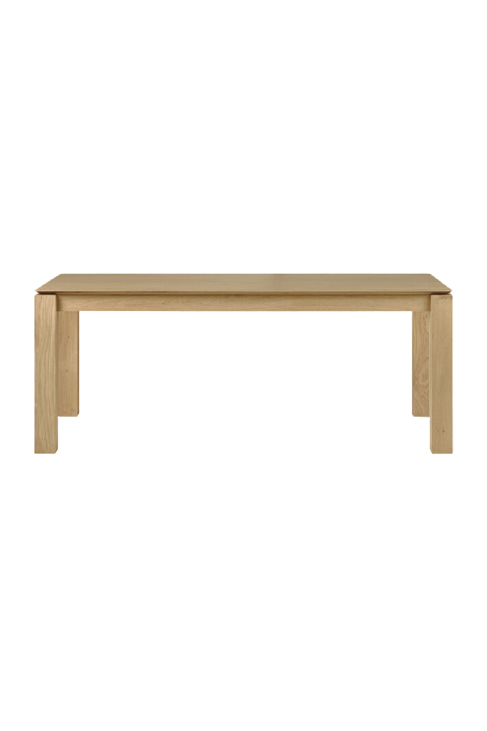 Solid Oak Dining Table | Ethnicraft Slice | Oroa.com