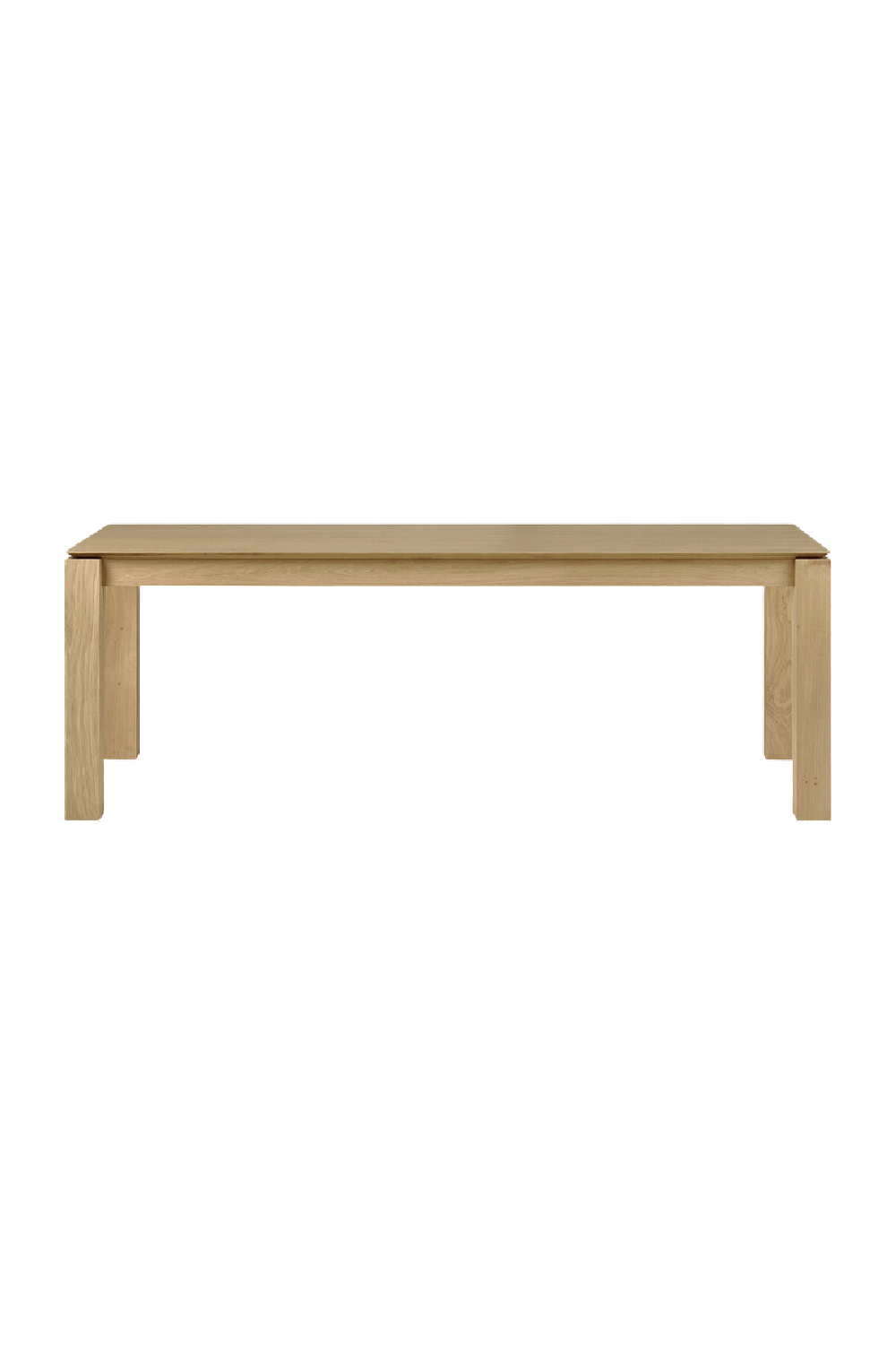 Solid Oak Dining Table | Ethnicraft Slice | Oroa.com