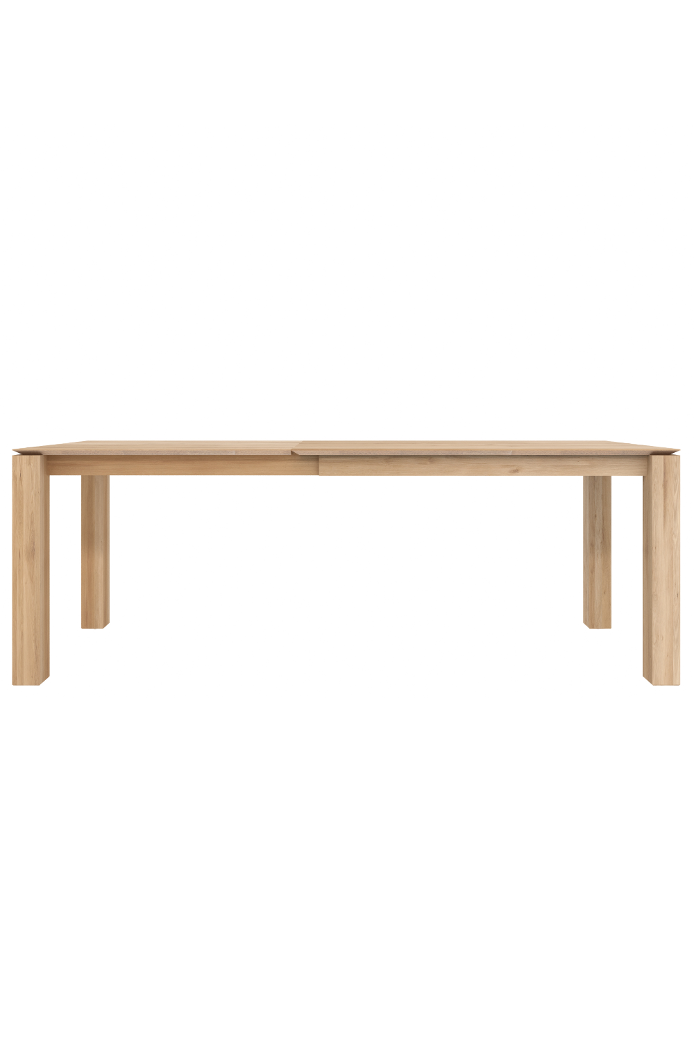 Oiled Oak Extendable Dining Table | Ethnicraft Slice | OROA.com