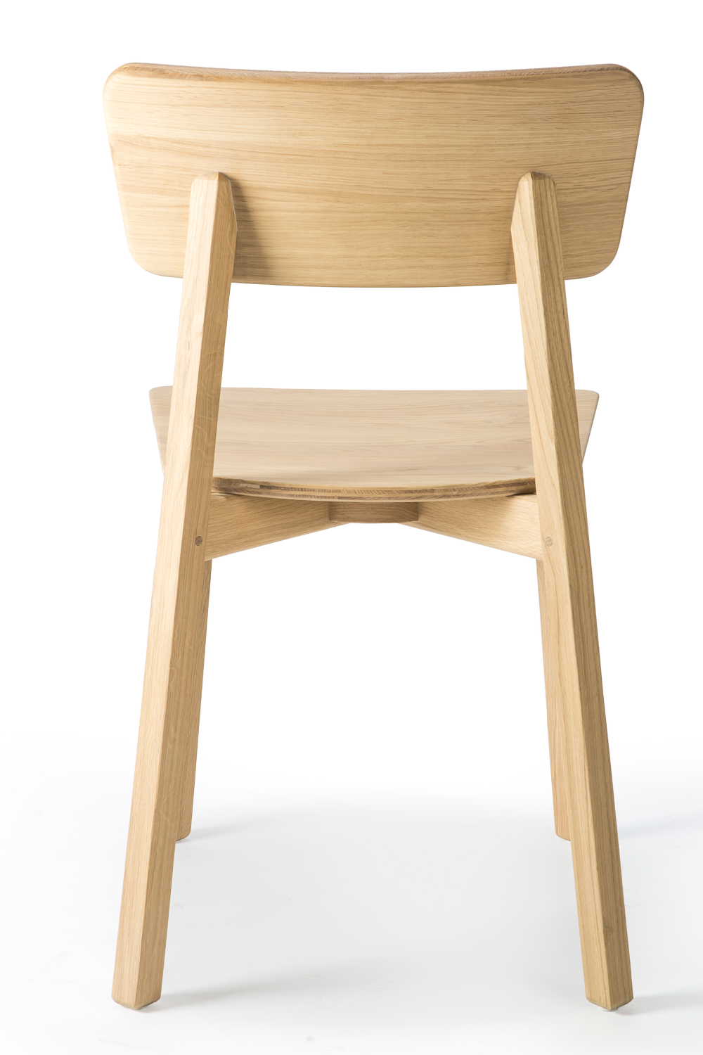 Oiled Oak Minimalist Dining Chair | Ethnicraft Casale | Oroa.com