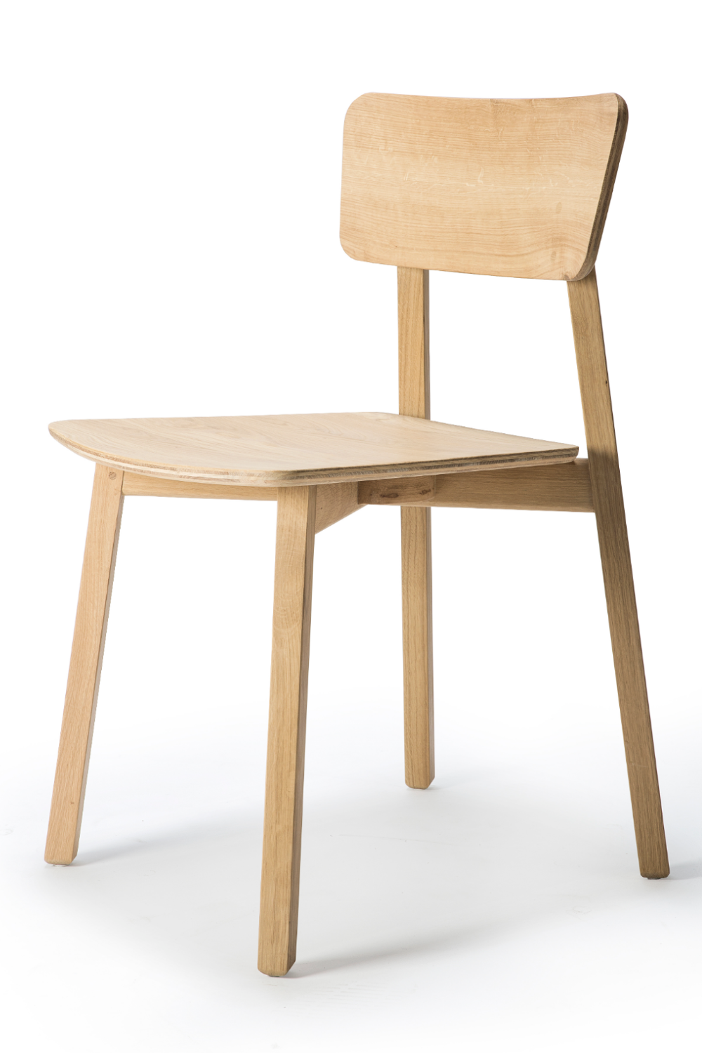 Oiled Oak Minimalist Dining Chair | Ethnicraft Casale | Oroa.com