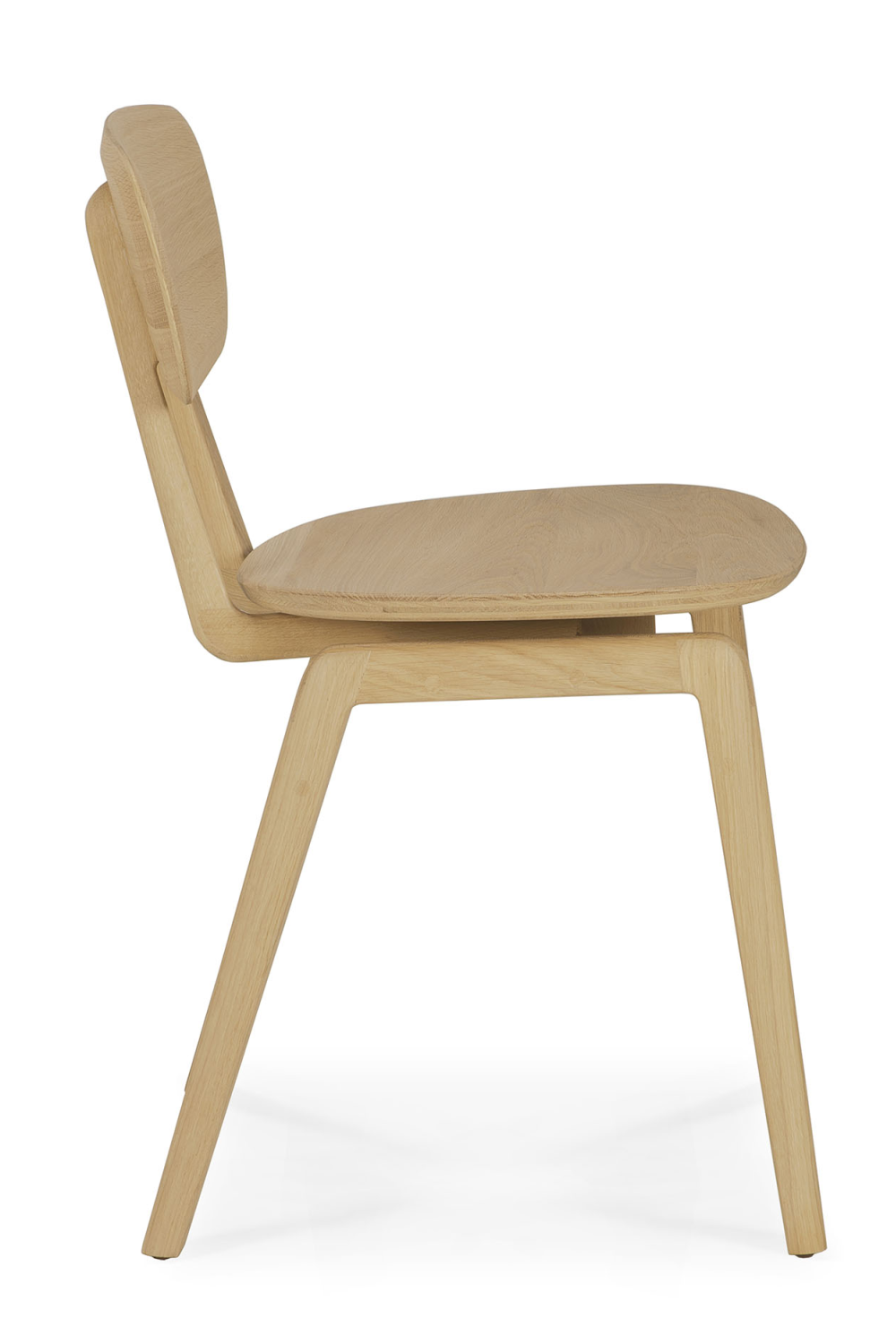 Oak Minimalistic Dining Chair | Ethnicraft Pebble | OROA.COM