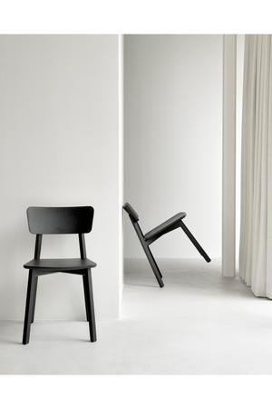 Oak Minimalist Dining Chair | Ethnicraft Casale | Oroa.com