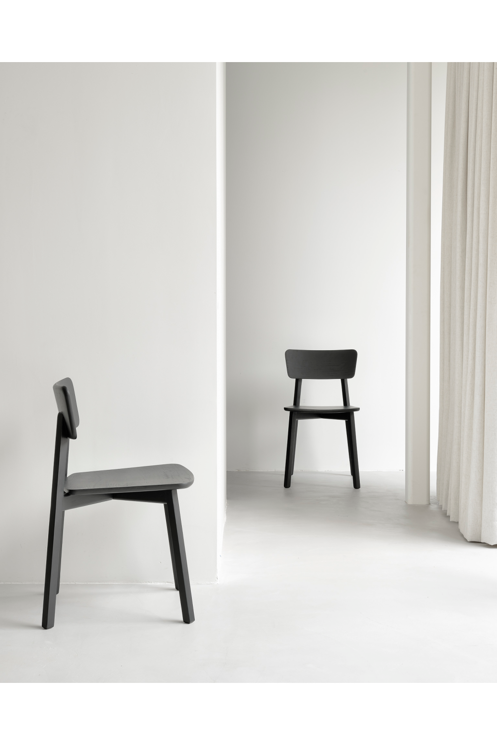 Oak Minimalist Dining Chair | Ethnicraft Casale | Oroa.com