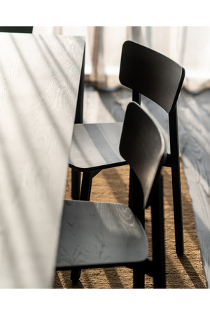 Oak Minimalist Dining Chair | Ethnicraft Casale | Oroa.com