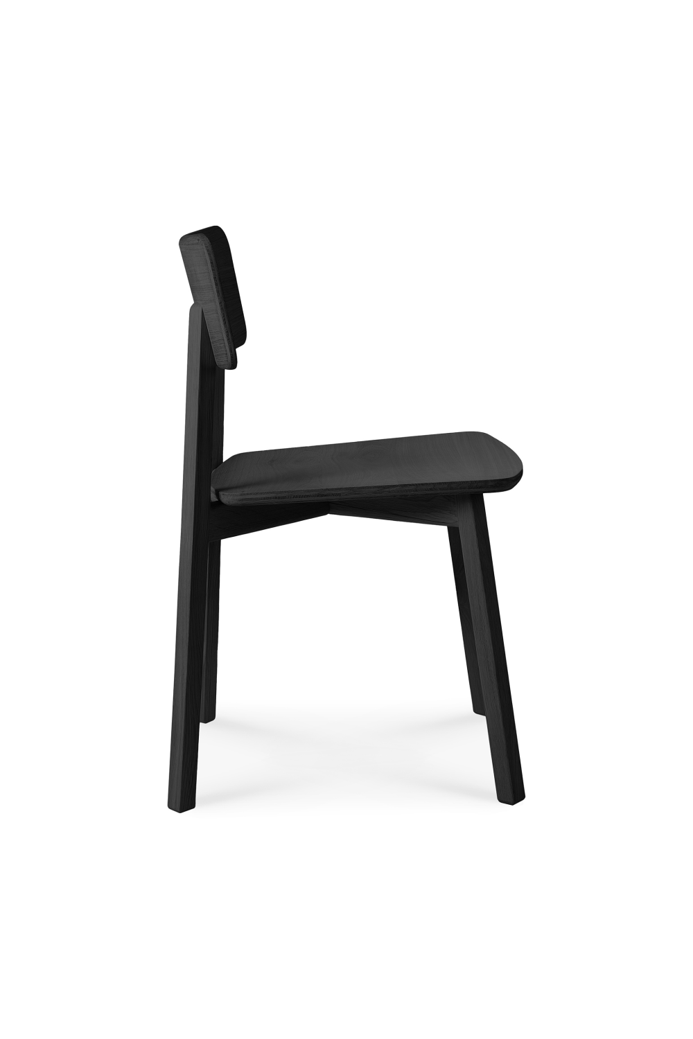 Varnished Oak Minimalist Dining Chair | Ethnicraft Casale | Oroa.com