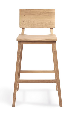 Oiled Oak Counter Stool | Ethnicraft N3 | Oroa.com