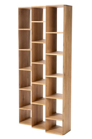 Oiled Oak Bookcase | Ethnicraft Stairs | Oroa.com
