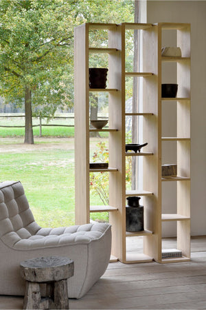 Oiled Oak Bookcase | Ethnicraft Stairs | Oroa.com