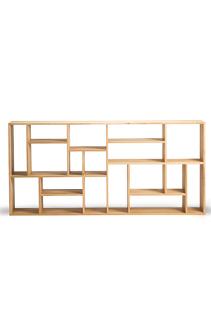 Multilevel Shelf Bookcase | Ethnicraft M | OROA.COM