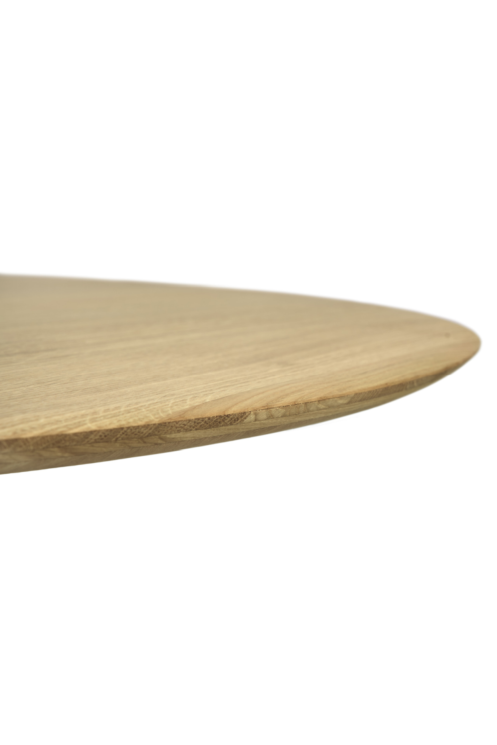 Round Oak Dining Table | Ethnicraft Corto | Oroa.com