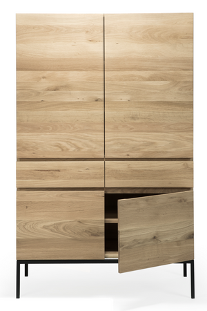 Oiled Oak Storage Cabinet | Ethnicraft Ligna | Oroa.com