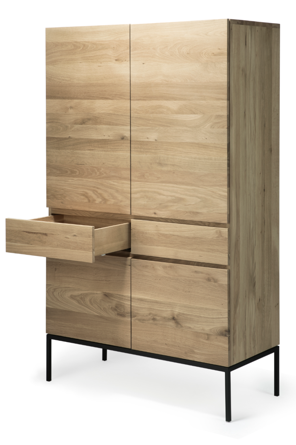 Oiled Oak Storage Cabinet | Ethnicraft Ligna | Oroa.com