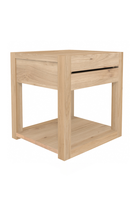 Oiled Oak Bedside Table | Ethnicraft Azur | Oroa.com