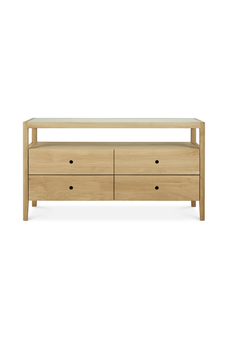 Oiled Oak Dresser | Ethnicraft Spindle | Oroa.com
