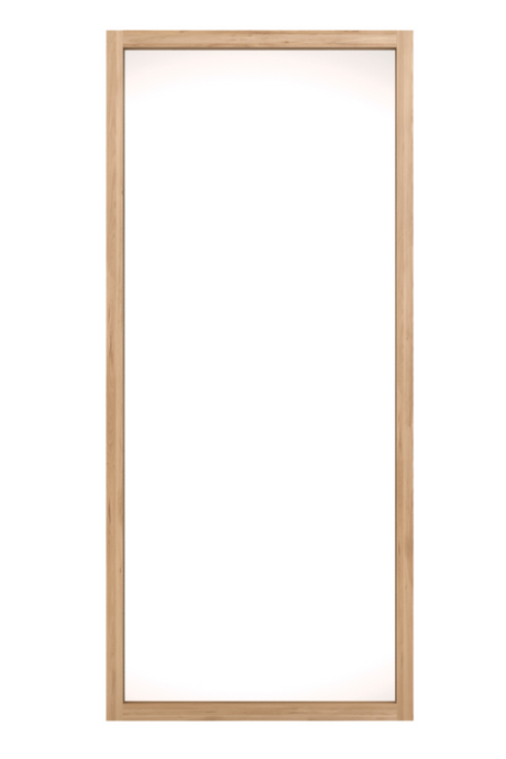 Oak Full-Length Floor Mirror | Ethnicraft Light Frame | OROA.com