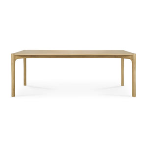 Natural Oak Modern Dining Table | Ethnicraft PI | Oroa.com