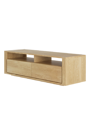 Solid Oak Japandi Media Unit | Ethnicraft Shadow | OROA
