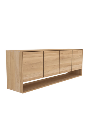 Solid Oak Minimalist Sideboard | Ethnicraft Nordic | OROA