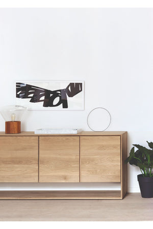 Solid Oak Minimalist Sideboard | Ethnicraft Nordic | OROA