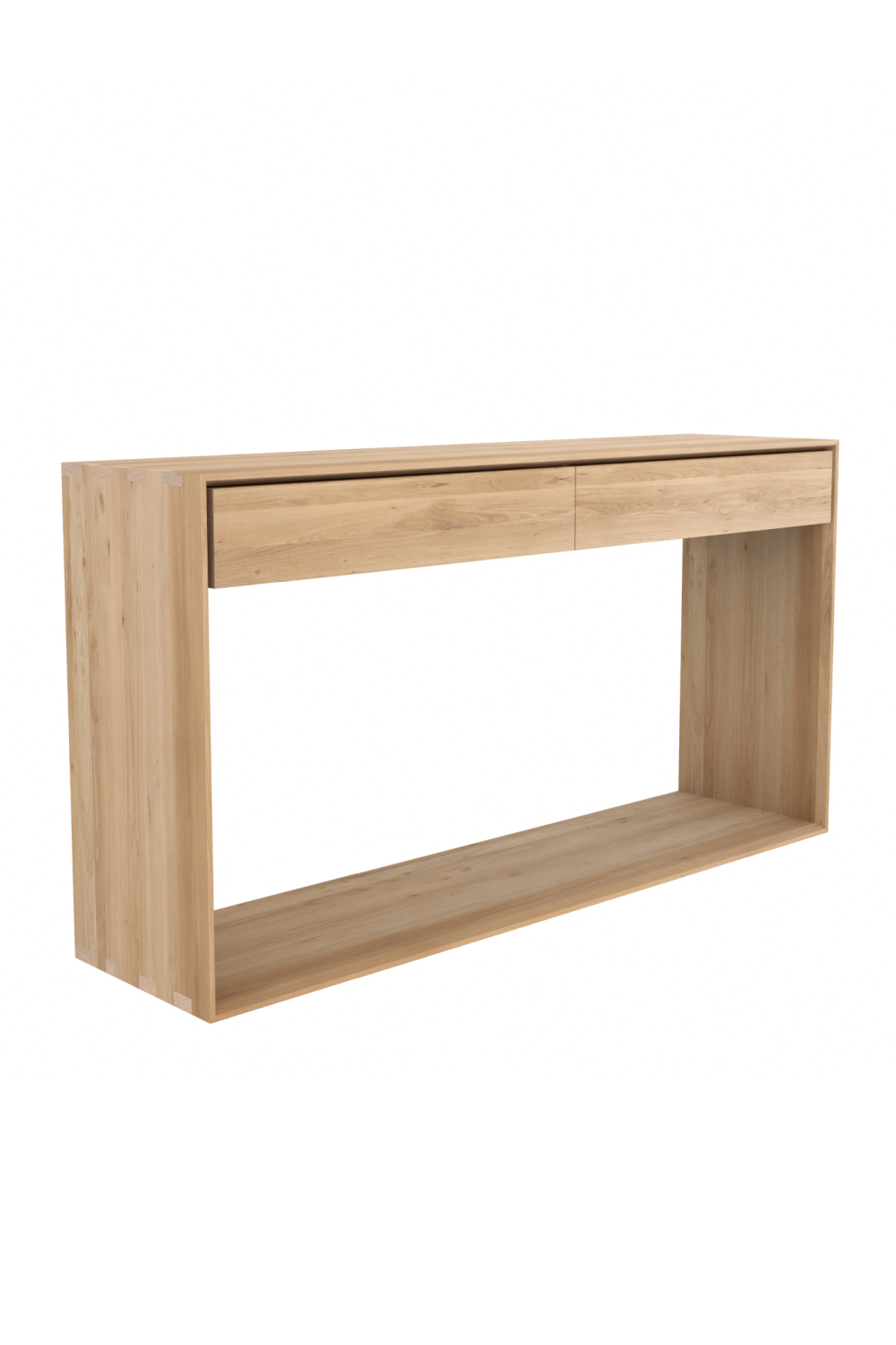 Oak 2-Drawer Console Table | Ethnicraft Nordic | Oroa.com