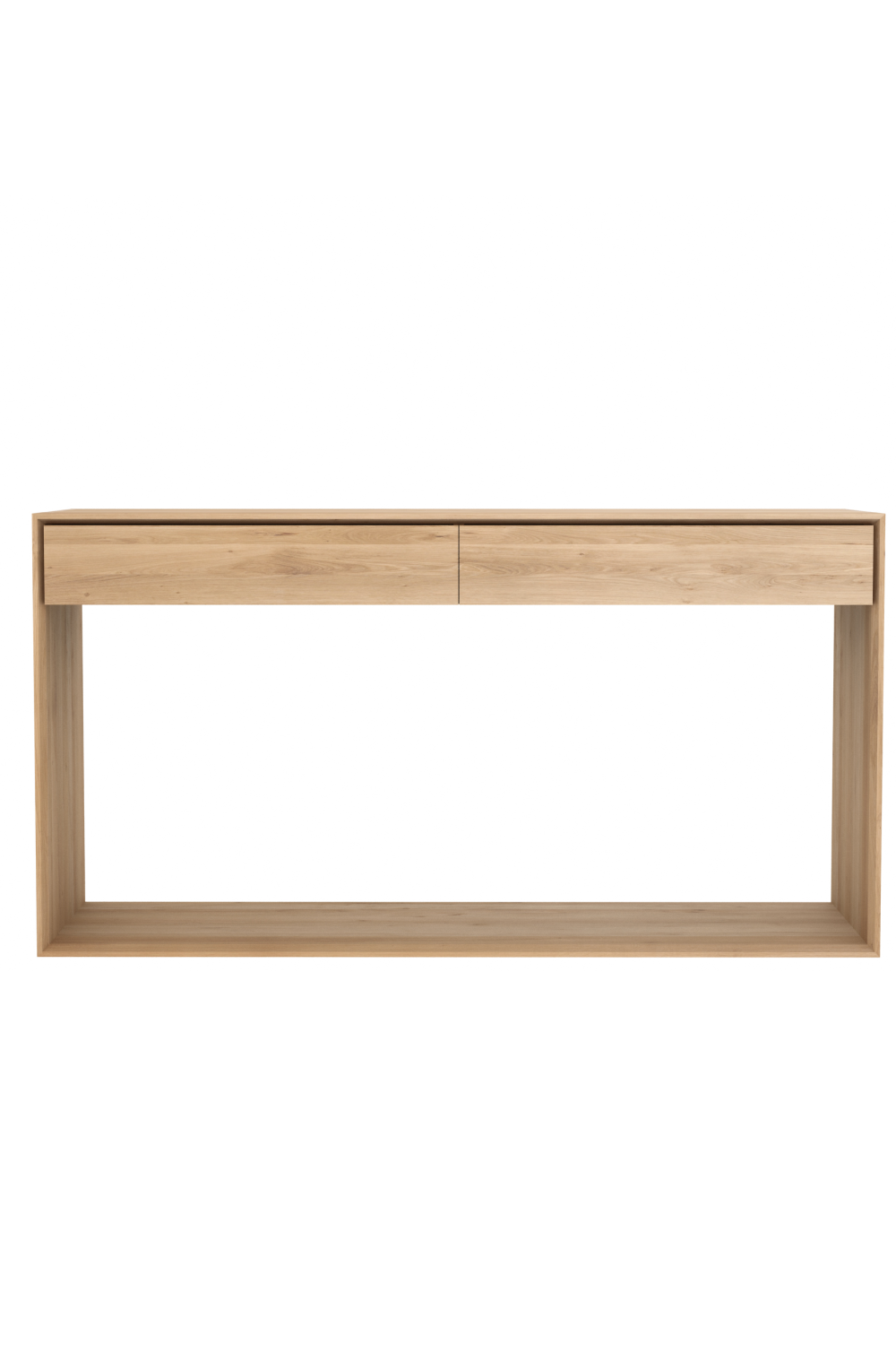 Oak 2-Drawer Console Table | Ethnicraft Nordic | Oroa.com