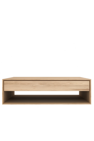 Oak 1-Drawer Coffee Table | Ethnicraft Nordic | Oroa.com
