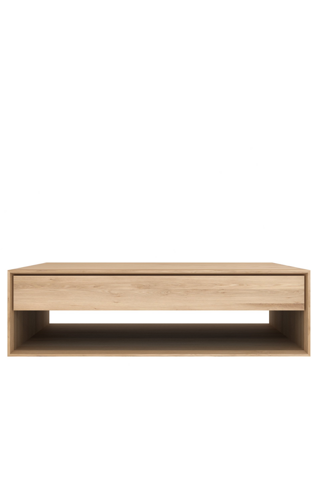 Oak 1-Drawer Coffee Table | Ethnicraft Nordic | Oroa.com