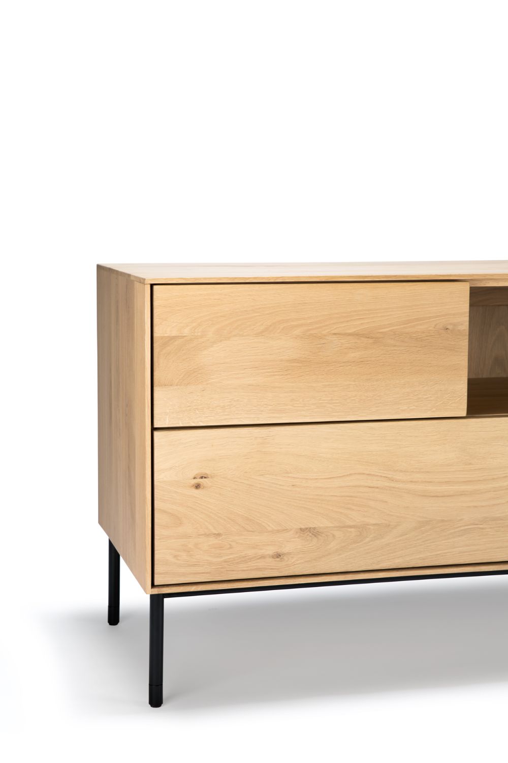 Solid Oak TV Cupboard | Ethnicraft Whitebird | Oroa.com