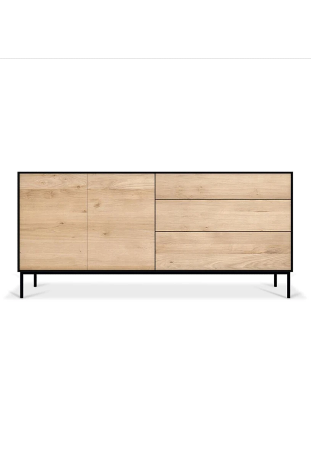 Varnished Oak Sideboard | Ethnicraft Blackbird | Oroa.com