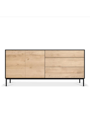 Varnished Oak Sideboard | Ethnicraft Blackbird | Oroa.com
