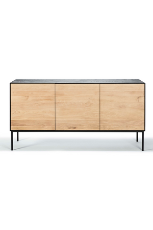Varnished Oak Sideboard | Ethnicraft Blackbird | Oroa.com
