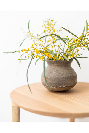 Circular Tiered Oak Side Table | Ethnicraft Bok | Oroa.com